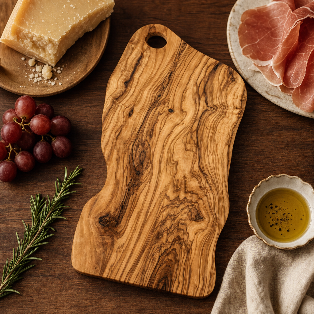 Alba olive wood board, hero shot