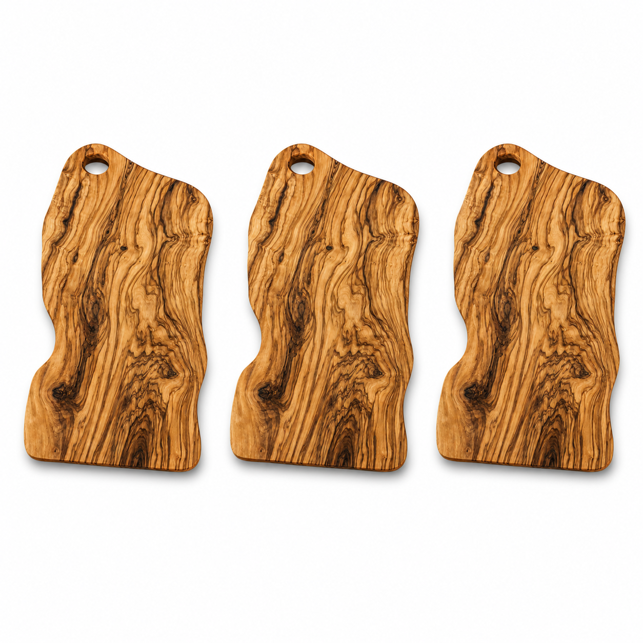 Alba Olive Wood Charcuterie Board (11